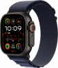Apple Watch Ultra 2 (2024) 49mm Black Titanium Case with Navy Alpine Loop M/L
