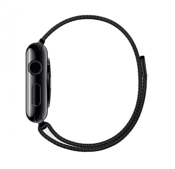 Металлический ремешок Milanese Band для Apple Watch 38/40 mm черный