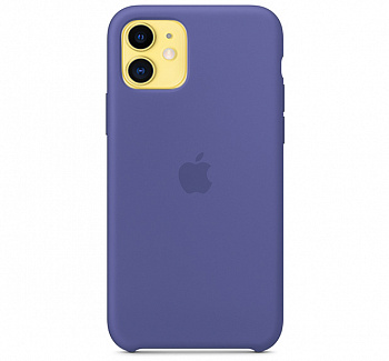 Чехол для iPhone 11 Silicone Case силиконовый цвета синей стали