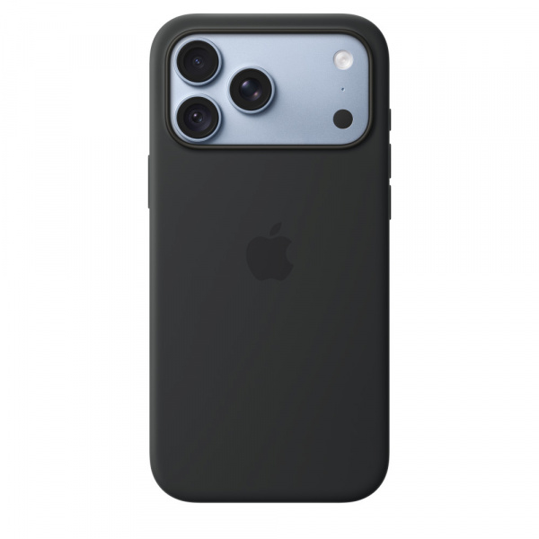 Чехол для смартфона Apple iPhone 18 Pro Max Silicone Case with MagSafe, чёрный