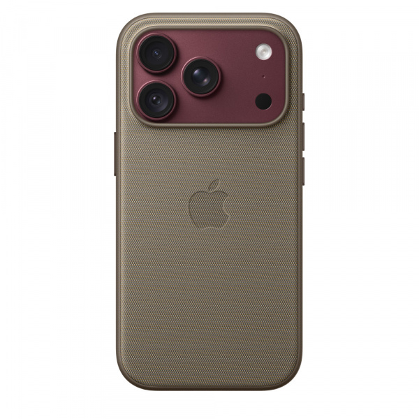 Чехол для смартфона Apple iPhone 18 Pro TechWoven Case with MagSafe, серо-коричневый