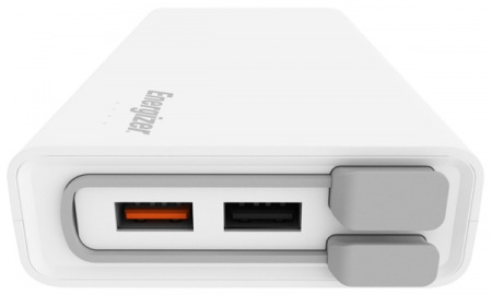 Портативное зарядное устройство Energizer Power Bank UE20001QC 20000 mAh QC 3.0 white