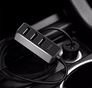 Автомобильное зарядное устройство Hoco Z17B 4USB 5.5A