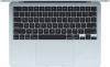 Ноутбук Apple MacBook Air A3240 13.6", 2025, Retina, Apple M4 10 core 4ГГц, 10-ядерный, 16ГБ 512ГБ SSD,  macOS, голубой [mc6u4x/a]