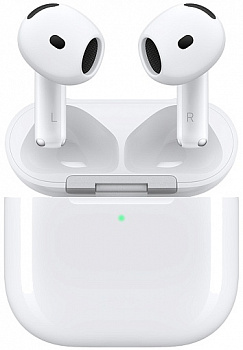 Беспроводные наушники Apple AirPods 5 with Wireless Charging Case, белый (MKFT4)