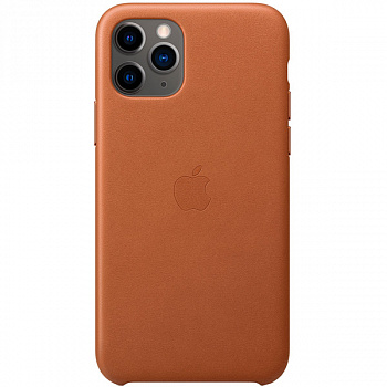 Чехол для iPhone Apple iPhone 11 Pro Leather Case Saddle Brown