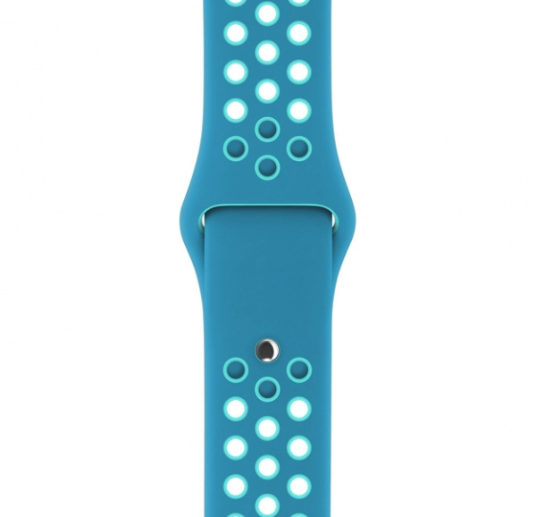 Ремешок Apple Watch 42/44 mm Perforated Sport Band Light Blue/Turquoise