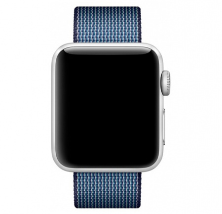 Синий нейлоновый ремешок для Apple Watch 38/40 mm