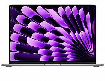 Ноутбук Apple MacBook Air 13 (M3, 8C CPU/8C GPU, 2024), 8 ГБ, 256 ГБ SSD, Space Gray (серый космос) MRXN3