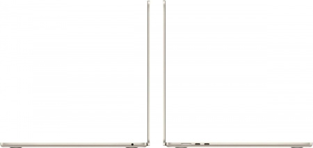 Ноутбук Apple MacBook Air A3241 15.3", 2025, Retina, Apple M4 10 core 4ГГц, 10-ядерный, 24ГБ 512ГБ SSD,  macOS, сияющая звезда [mc6k4hn/a]