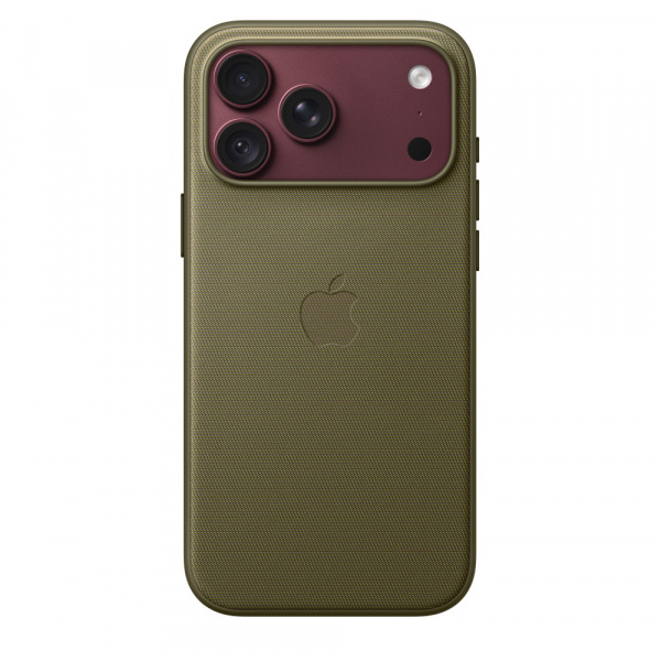 Чехол для смартфона Apple iPhone 18 Pro Max TechWoven Case with MagSafe, оливковый