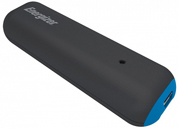Портативное зарядное устройство Energizer Power Bank UE2507 2500 mAh black blue
