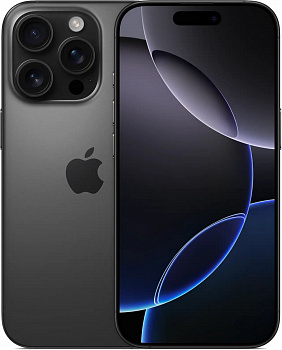 Купить Смартфон Apple iPhone 16 Pro 256GB, eSIM + SIM Black Titanium (черный) в Сочи (БЕЗ RuStore)