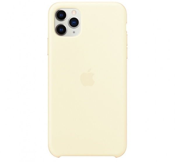 Чехол для iPhone 11 Pro Max Silicone Case силиконовый дыня