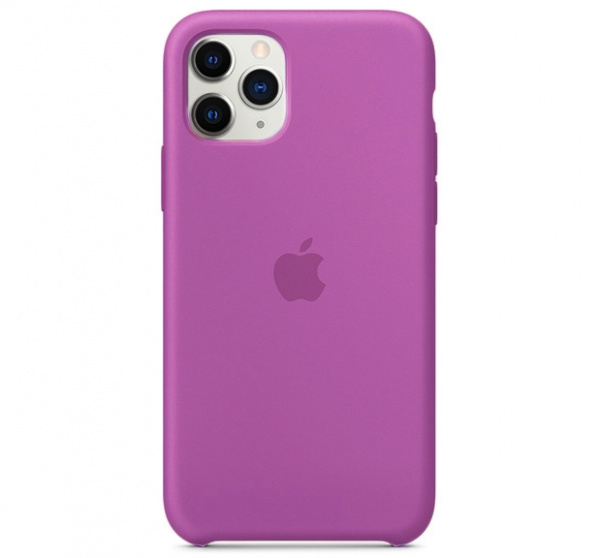 Чехол для iPhone 11 Pro Max Silicone Case силиконовый цвета орхидеи