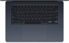 Ноутбук Apple MacBook Air A3241 15.3", 2025, Retina, Apple M4 10 core 4ГГц, 10-ядерный, 16ГБ 256ГБ SSD,  macOS, полночный [mw1l3ll/a]