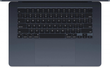 Ноутбук Apple MacBook Air A3241 15.3", 2025, Retina, Apple M4 10 core 4ГГц, 10-ядерный, 16ГБ 256ГБ SSD,  macOS, полночный [mw1l3ll/a]