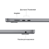 Ноутбук Apple MacBook Air 15 (M2, 8C CPU/10C GPU, 2023), 8 ГБ, 256 ГБ SSD, Space Gray (серый космос) MQKP3