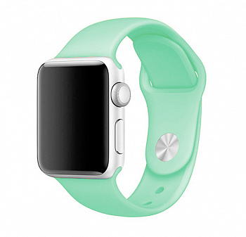 Ремешок цвета тиффани для Apple Watch 42/44 mm Sport Band