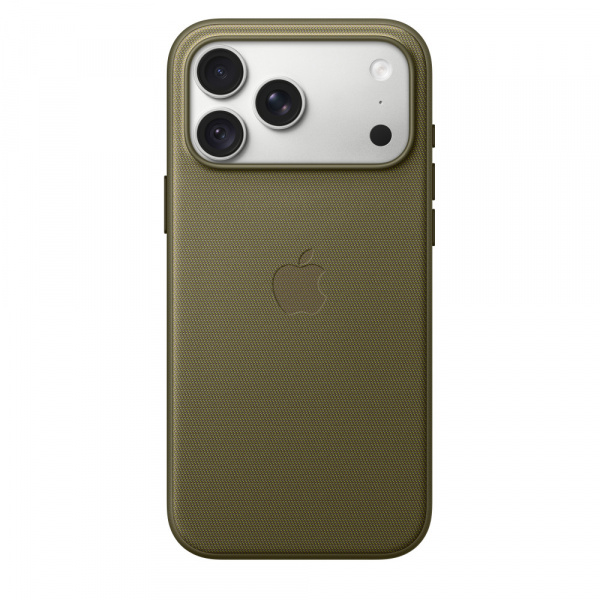 Чехол для смартфона Apple iPhone 18 Pro Max TechWoven Case with MagSafe, оливковый