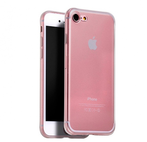 Черный силиконовый чехол для iPhone SE/8/7 Hoco Light
