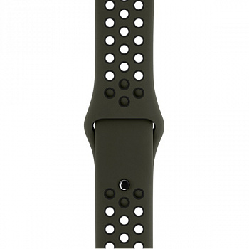 Ремешок Apple 42mm Cargo Khaki/Black Nike Sport Band S/M & M/L