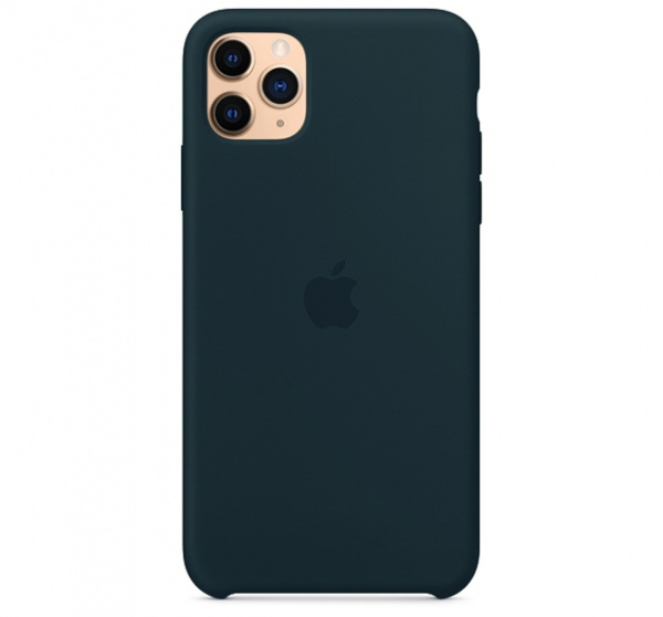 Чехол для iPhone 11 Pro Max Silicone Case силиконовый цвета дымчатой сосны