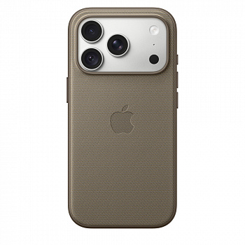 Чехол для смартфона Apple iPhone 18 Pro TechWoven Case with MagSafe, серо-коричневый