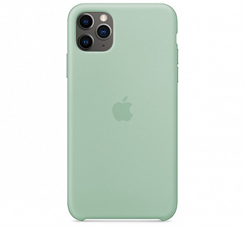 Чехол для iPhone 11 Pro Silicone Case силиконовый мятный