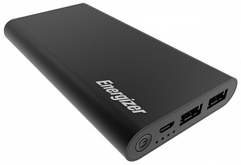 Портативное зарядное устройство Energizer Power Bank UE10012 10000 mAh black