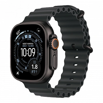 Умные часы Apple Watch Ultra 3 49mm GPS + Cellular Black Titanium Case Black Ocean Band One Size