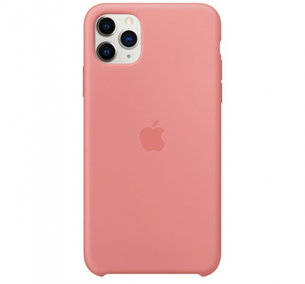 Чехол для iPhone 11 Pro Max Silicone Case силиконовый абрикосовый