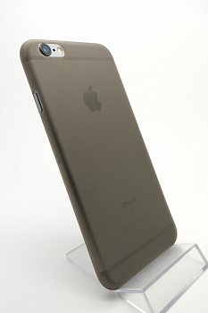 Ультратонкий пластиковый чехол для iPhone 6s / 6 (Серый)