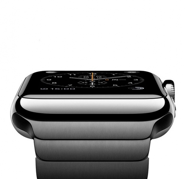 Черный стальной ремешок для Apple Watch 38/40 mm Stainless Steel Watchband