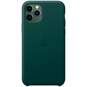 Чехол для iPhone Apple iPhone 11 Pro Leather Case Forest Green