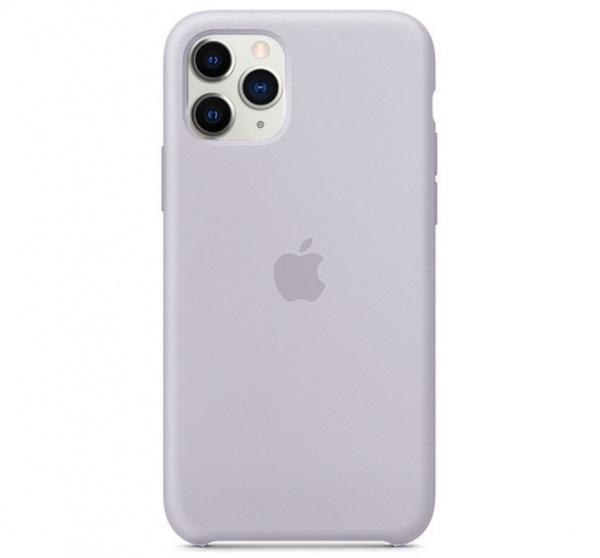 Чехол для iPhone 11 Pro Max Silicone Case силиконовый светло-бежевый