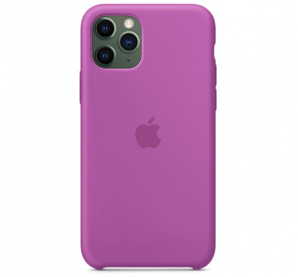 Чехол для iPhone 11 Pro Max Silicone Case силиконовый цвета орхидеи