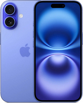 Купить Смартфон Apple iPhone 16 Plus 128GB, Ultramarine (синий) в Сочи Без RuStore