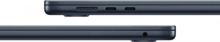 Ноутбук Apple MacBook Air A3241 15.3", 2025, Retina, Apple M4 10 core 4ГГц, 10-ядерный, 16ГБ 256ГБ SSD,  macOS, полночный [mw1l3hn/a]