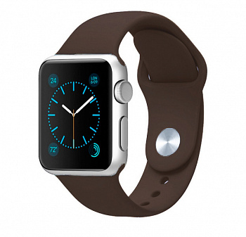 Кофейный ремешок для Apple Watch 42/44 mm Sport Band