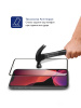 Защитное стекло MOCOLL полноразмерное 3D для iPhone X / XS / 11 PRO Черное (серия Black Diamond) BLC