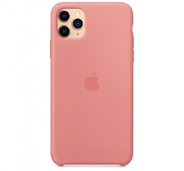 Чехол для iPhone 11 Pro Max Silicone Case силиконовый абрикосовый