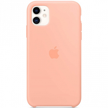 Чехол для iPhone Apple iPhone 11 Silicone Case Grapefruit (MXYX2ZM/A)