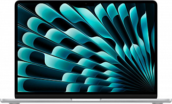 Ноутбук Apple MacBook Air A3240 13.6", 2025, Retina, Apple M4 10 core 4ГГц, 10-ядерный, 16ГБ 256ГБ SSD,  macOS, серебристый [mw0w3hn/a]