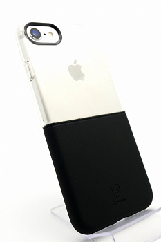 Чехол Baseus Half to Half для iPhone 8 / 7 (Чёрный)