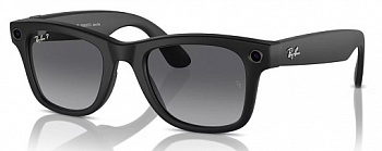Умные очки Meta Ray-Ban Wayfarer RW4006 150-50 Matte Black/Polar Gradient Graphite (8056597982788)