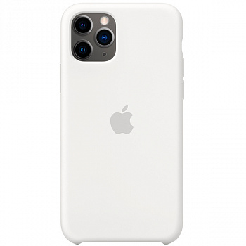 Чехол для iPhone Apple iPhone 11 Pro Silicone Case White