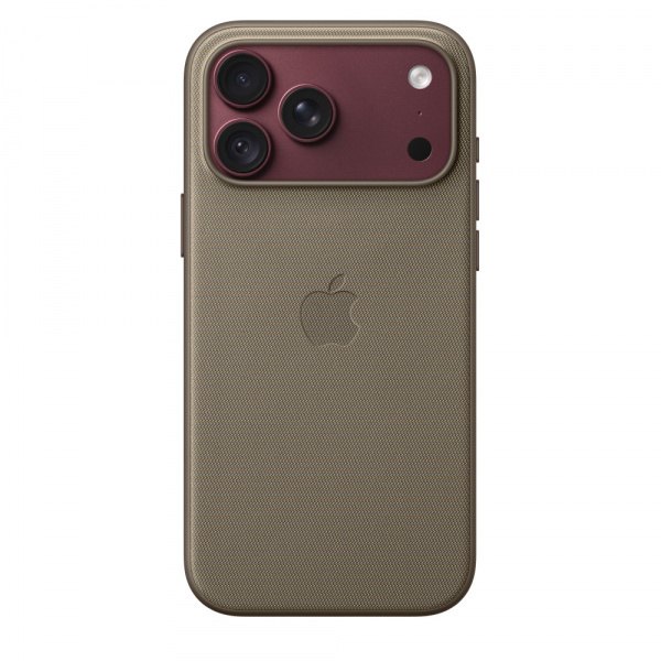 Чехол для смартфона Apple iPhone 18 Pro Max TechWoven Case with MagSafe, серо-коричневый