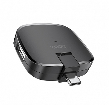 Переходник для MacBook Type-C / 3хUSB Hoco HB11
