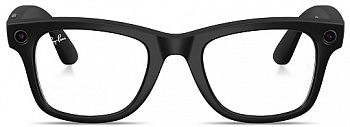 Умные очки Ray-Ban Meta (Gen 2) Wayfarer RW4012 155-53 Size, Matte Black/Clear (8056262721407)